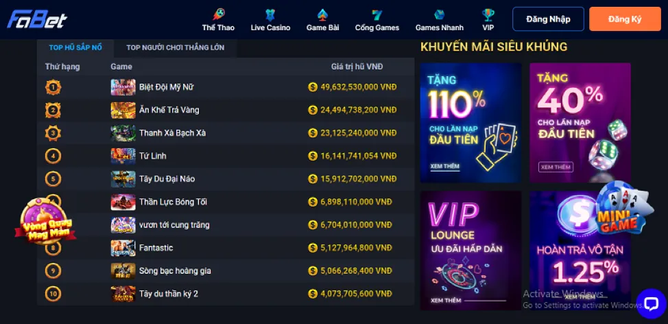 Slot cổ điển tại sv888 login